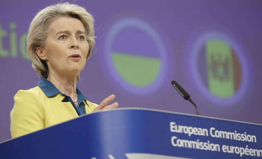 Evropska komisija preporučila da se Ukrajini i Moldaviji dodeli status kandidata 1