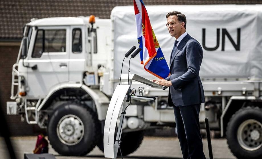 Holandski premijer se izvinio mirovnim snagama iz Srebrenice 1