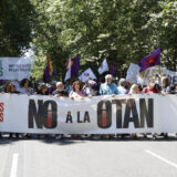 Hiljade ljudi demonstriralo protiv NATO-a u Madridu 5