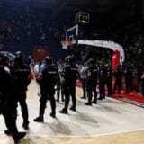 Finalna utakmica plej-ofa ABA lige između Zvezde i Partizana prekinuta 1