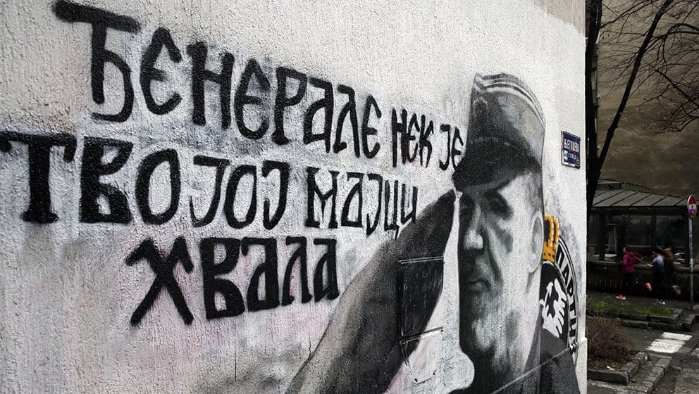 Inicijativa mladih za ljudska prava podnela 308 zahteva za uklanjanje murala i grafita posvećenih Ratku Mladiću 1