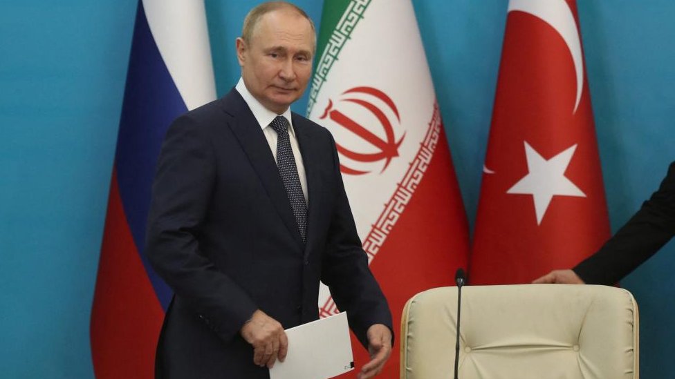 Vladimir Putin u Teheranu 19. jula