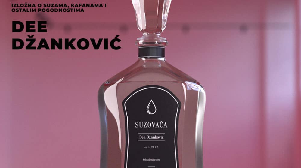 “Suzovača” - flaširane suze umetnice Dee Džanković na izložbi u Beogradu 1