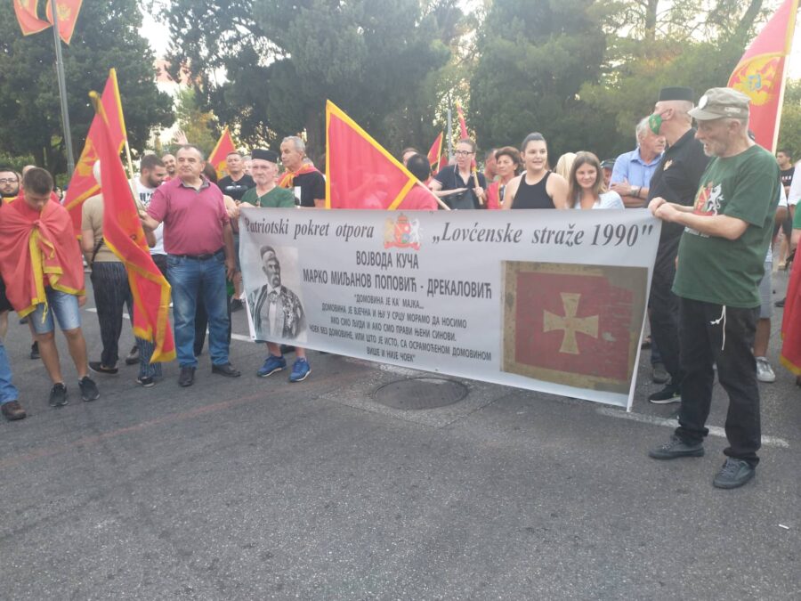 Protest u Podgorici: Ne dozvoliti da se zaokruži moderna verzija Podgoričke Skupštine, neprihvatljiv ugovor koji je štetan po Crnu Goru 2