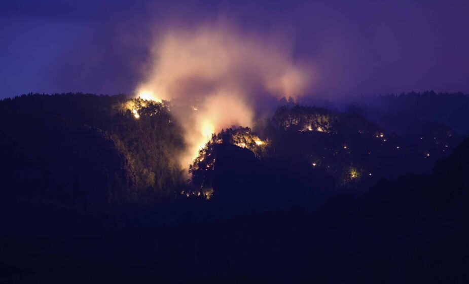 Šumski požar na nemačko-češkoj granici se širi, obližnji nacionalni park u opasnosti 1