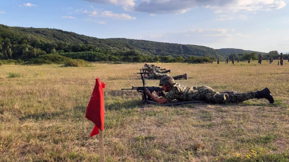 Pripreme pešadijske čete za mirovnu operaciju u Libanu 1