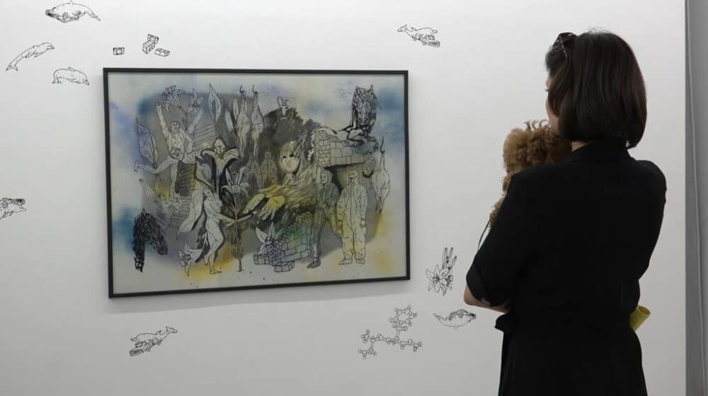 Otvorena ovogodišnja "Letnja treperenja" u Galeriji "Novembar" (FOTO) 1