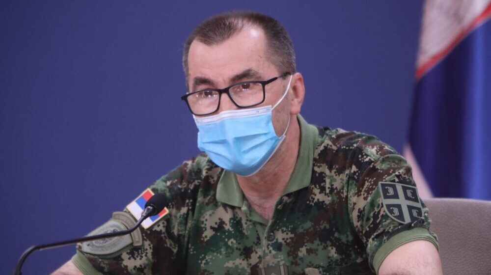 Udovičić: Na Vojnoj bolnici Karaburma 42 kovid pacijenta, slobodno više od pola kapaciteta 1