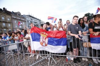 Đokovića u Beogradu dočekale hiljade ljudi: "Razlog što sam ovde je taj neki srpski inat" 10