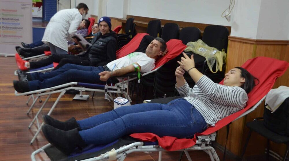 Akcija dobrovoljnog davanja krvi u Jagodini 1