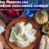 Ukrajinska kuhinja 4. jula u "Delikatesnom ponedeljku", sav prihod za Prihvatni centar Vranje 1