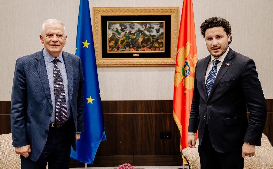 "Dobro došli u prvu narednu članicu EU": Abazović i Borelj se sastali u Podgorici 1