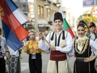 FOTO, MSFF, SKC G.V, U Nišu počeo 15. Međunarodni studentski festival folklora, učesnici iz sedam zemalja 2