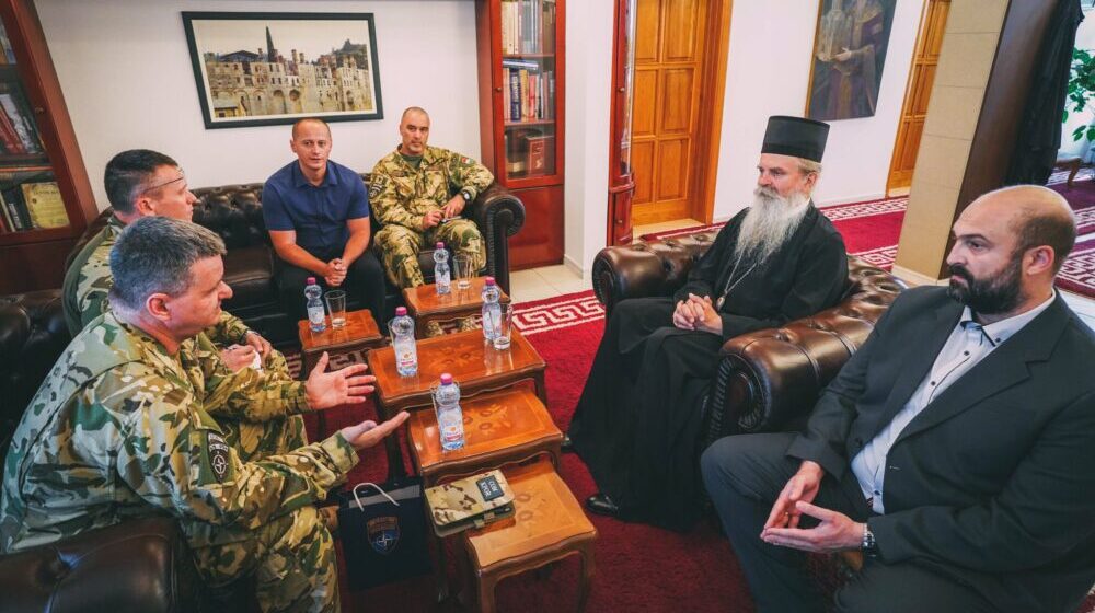 Komandant KFOR-a se sastao sa vladikom Teodosijem 1