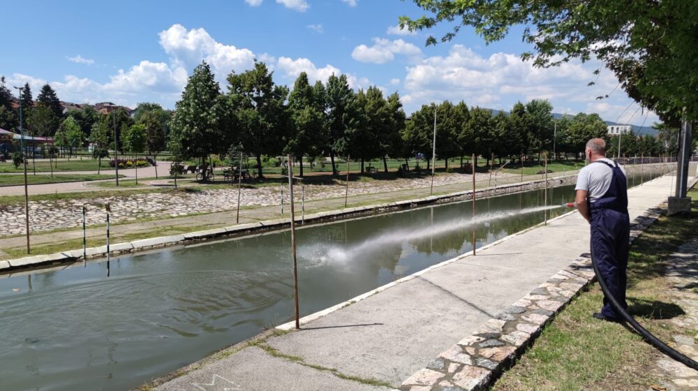 U reku Rašku ispuštena supstanca koja bi trebalo da pročisti vodu 1