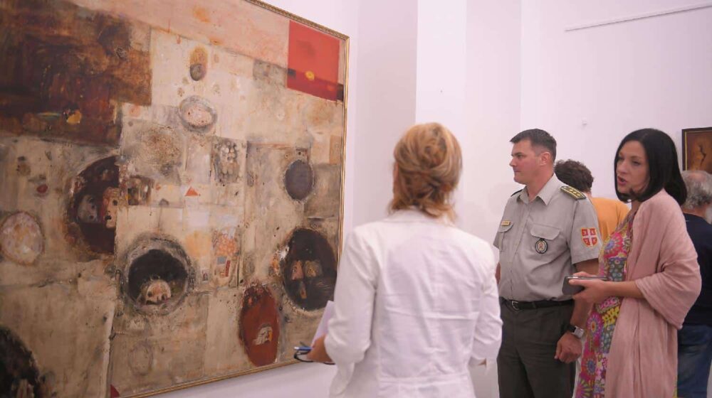 Otvorena izložba "Sećanje na jugoslovenske umetnike revolucije” 1