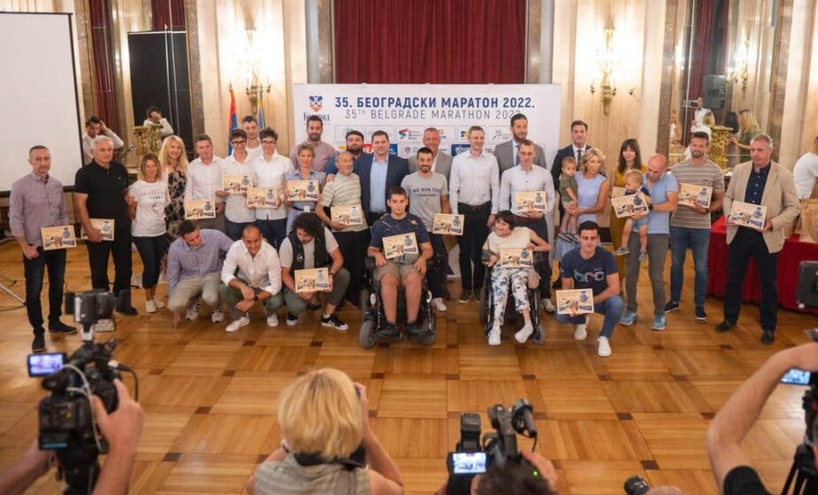 Dodeljena priznanja "Heroj 35. Beogradskog maratona" 1