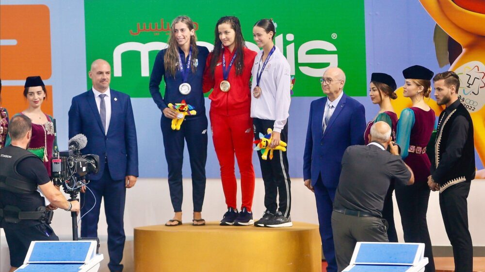 Plivačica Nina Stanisavljević osvojila zlatnu medalju na Mediteranskim igrama 1