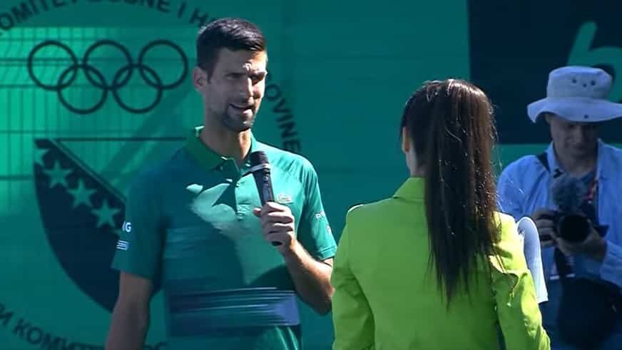 Đoković na otvaranju teniskih terena u Visokom: Ovo je drugi format i druga atmosfera, možete slobodno da nas prekidate i vrištite 1