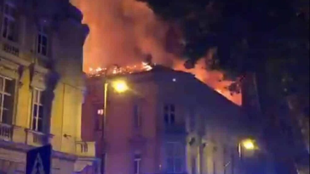 Požar u centru Zagreba: Nema povređenih 1