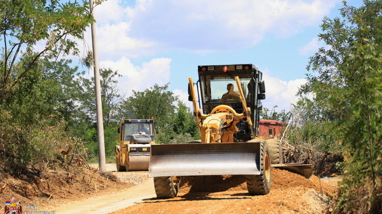 Uređenje puta u kragujevačkom Resniku 1
