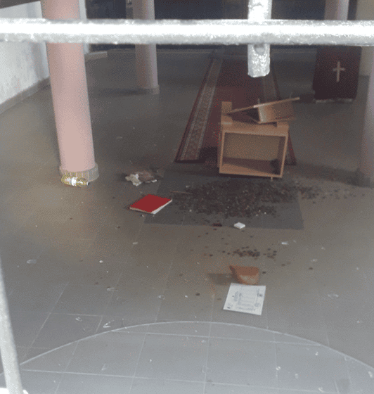 Opljačkana Crkva svetog Đorđa u Davidovcu kod Vranja 1