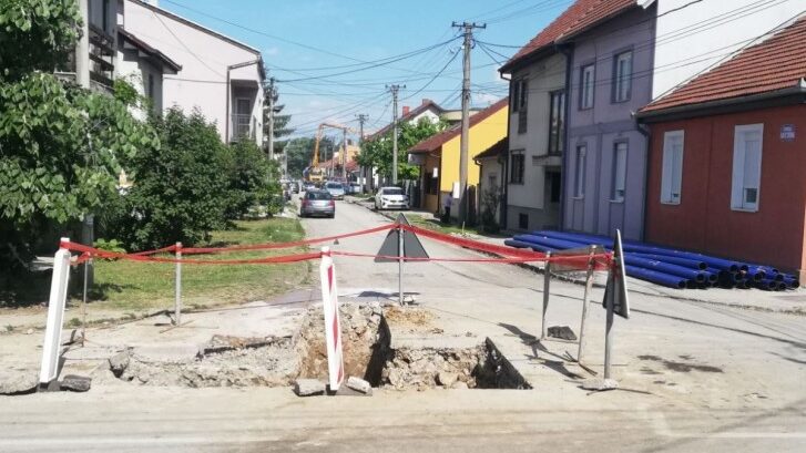 Ne nazire se kraj radova u Ulici Ljube Kovačevića u Valjevu 1