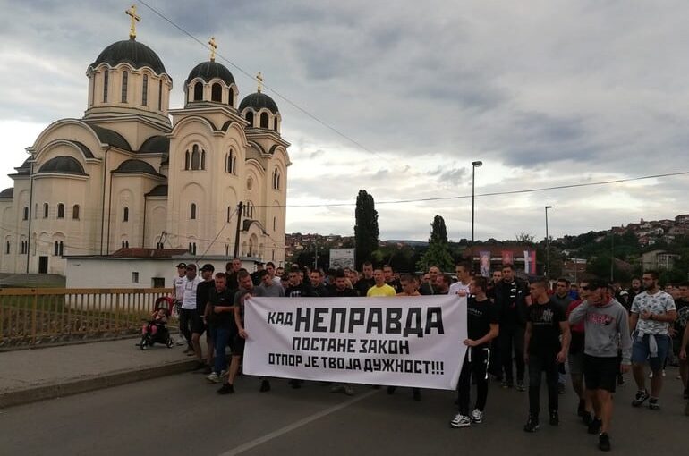 U Valjevu održana protestna šetnja zbog presude za ubistvo Damjana Dragojlovića 1
