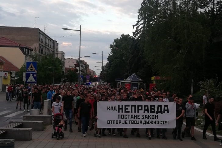 U Valjevu održana protestna šetnja zbog presude za ubistvo Damjana Dragojlovića 2