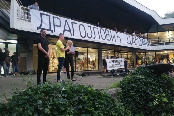 U Valjevu održana protestna šetnja zbog presude za ubistvo Damjana Dragojlovića 3