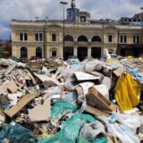 Obustavljeni radovi na rekonstrukciji Glavne železničke stanice u Beogradu: Uginule ribe i kese pune uginulih riba 8