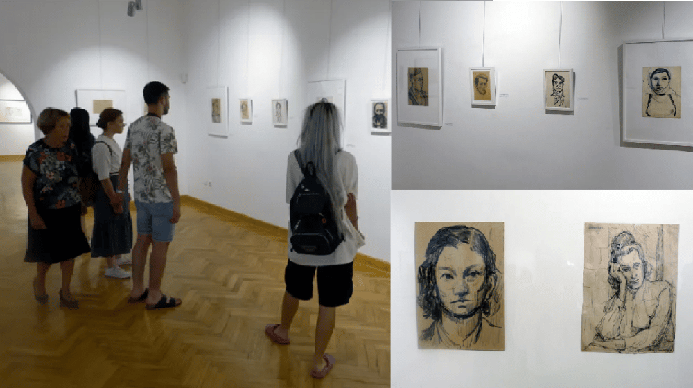 Sremska Mitrovica: Otvorena izložba crteža iz fonda Rajka Mamuzića 1