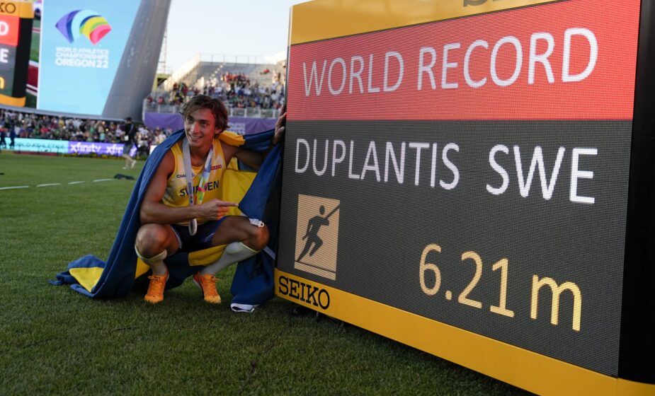 Duplantis novim svetskim rekordom do zlata u Judžinu 1