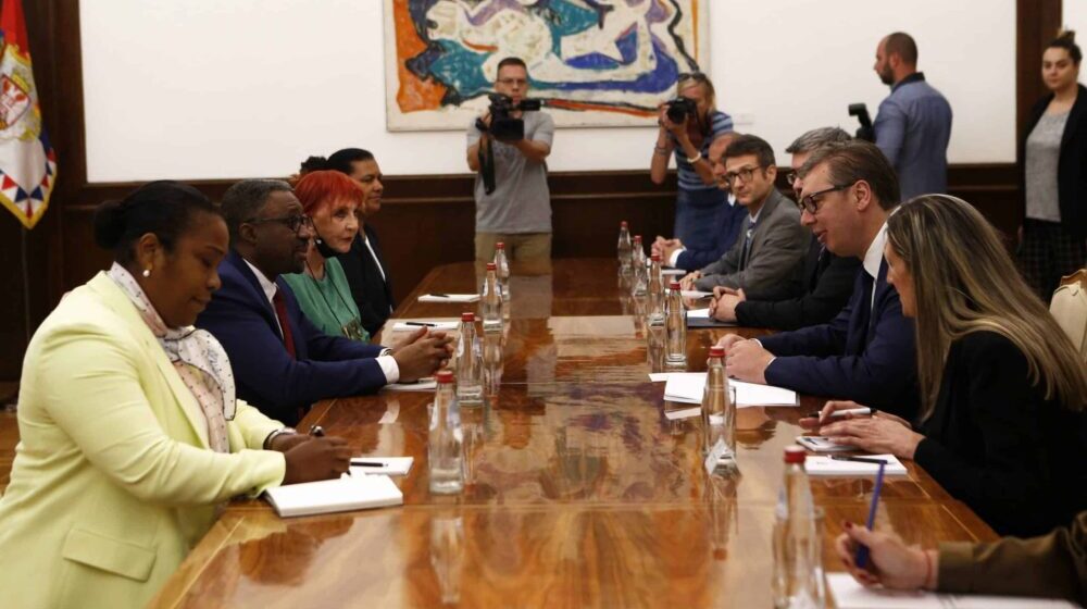 Vučić sa premijerom države Sao Tome i Prinsipe o saradnji i geopolitičkim pitanjima 1