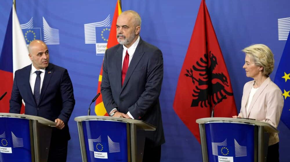 Fon der Lajen: Istorijski uspeh Albanije i Severne Makedonije današnje započinjanje procesa pregovora o priključenu EU 1