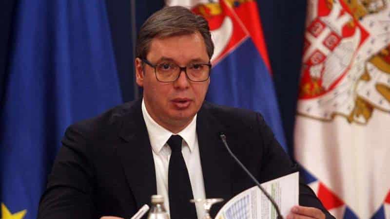 "Demonstracije u Novom Sadu organizovala agresivna, građanski orijentisana skupina": Vučić o protestu u Novom Sadu 16