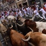 U Pamploni održana prva trka bikova nakon tri godine 6