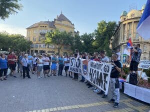 Održan treći protest protiv migranata u Subotici: „Građani se ne osećaju sigurno, država ne rešava problem“ 2
