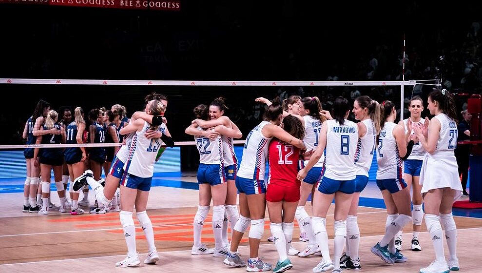 Odbojkašice Srbije slavile protiv Holandije 1