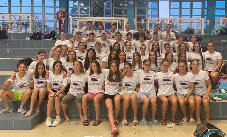 Zrenjaninci u ekipi Vojvođana najbolji na plivačkom susretu regiona 1
