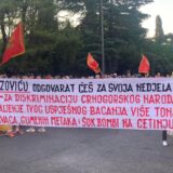 Protest u Podgorici: Ne dozvoliti da se zaokruži moderna verzija Podgoričke Skupštine, neprihvatljiv ugovor koji je štetan po Crnu Goru 5