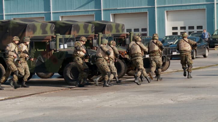 Vojna vežba Oružanih snaga SAD i Oružanih snaga BiH na Manjači 1