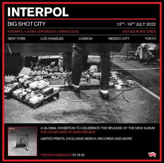 Njujorški trojac Interpol objavio treći singl „Gran Hotel” sa albuma „The Other Side of Make Believe” 2
