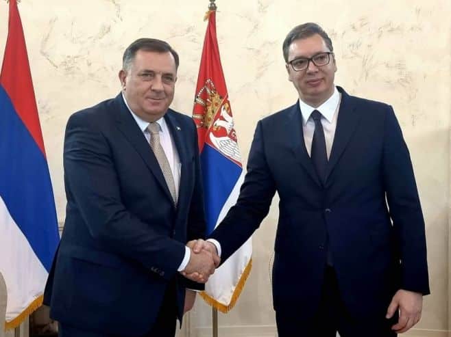 Putinovi 'vojnici' Vučić i Dodik od sebe prave žrtve dok sistemski proizvode sukob na Balkanu 1