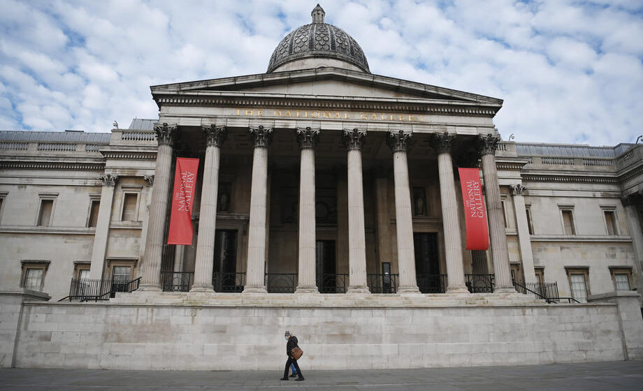 Klimatski aktivisti zalepili ruke za ram 200 godina stare slike u Nacionalnoj galeriji u Londonu 1