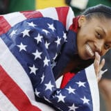 Dvadeseta medalja Alison Feliks 1