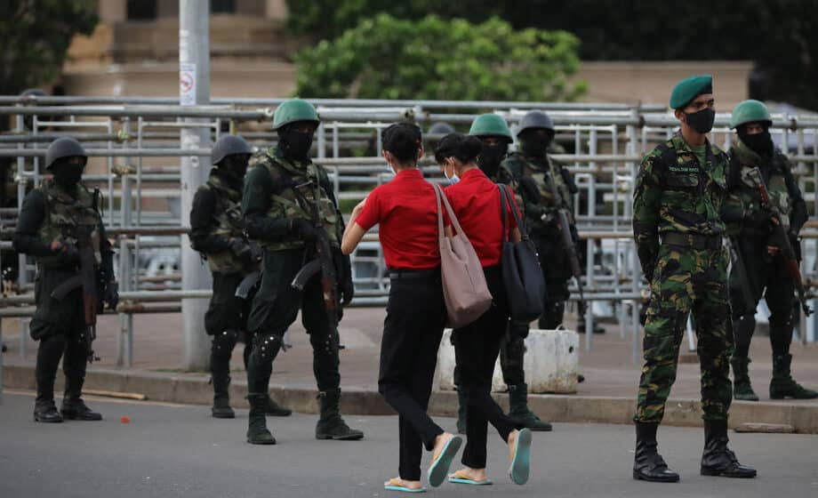 Hjuman rajts voč: Predsednik Šri Lanke da naredi prekid nezakonite upotrebe sile nad demonstrantima 1