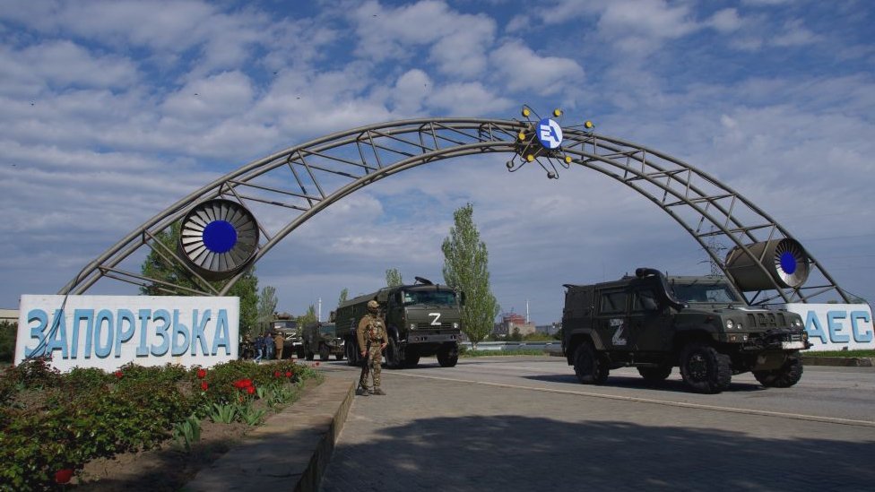 Ukrajina i Rusija: Koliko je opasna situacija oko nuklearne elektrane u Zaporožju 2 Vъezd na Zaporožskuю AЭS