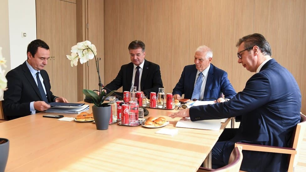 Miroslav Lajčak za BBC na srpskom: „Sastanak Vučića i Kurtija u Briselu nije bio uzalud" 2 Brisel, 18. avgust 2022.