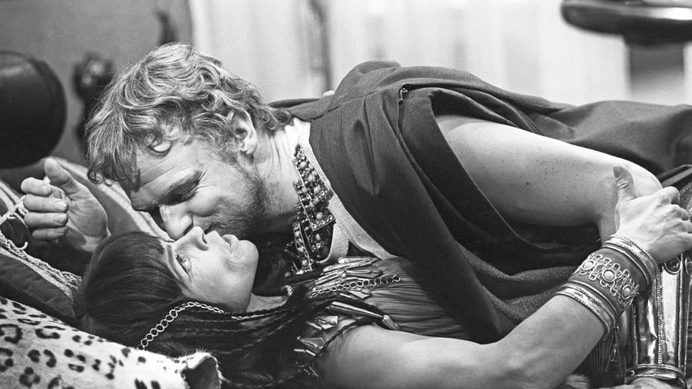 Mary Morris as Cleopatra and Keith Michell as Mark Antony